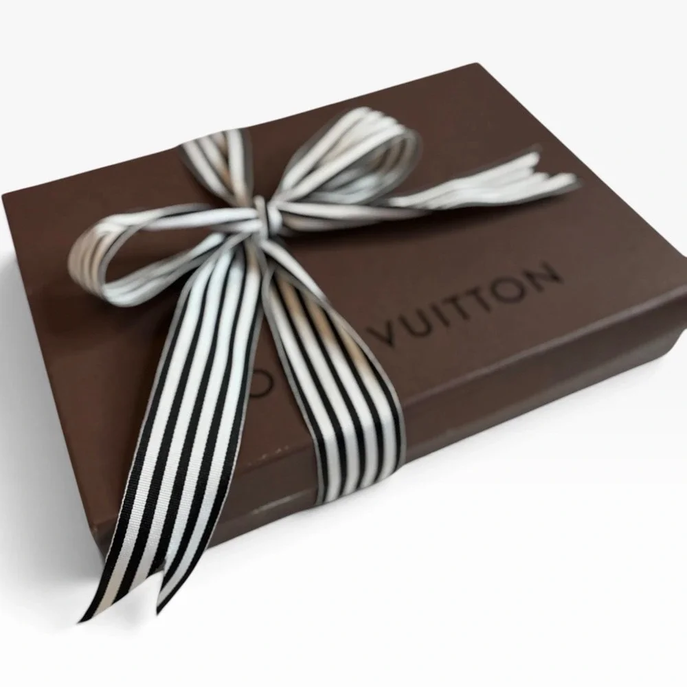 Louis Vuitton Handbag Gift Box EMPTY Ribbon Rectangle 11